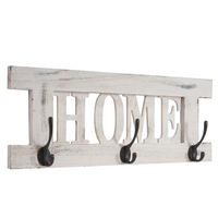 WANDGARDEROBE HOME SHABBY-LOOK Cremeweiß - Weiß, Holz (55/21/7cm) - MCW