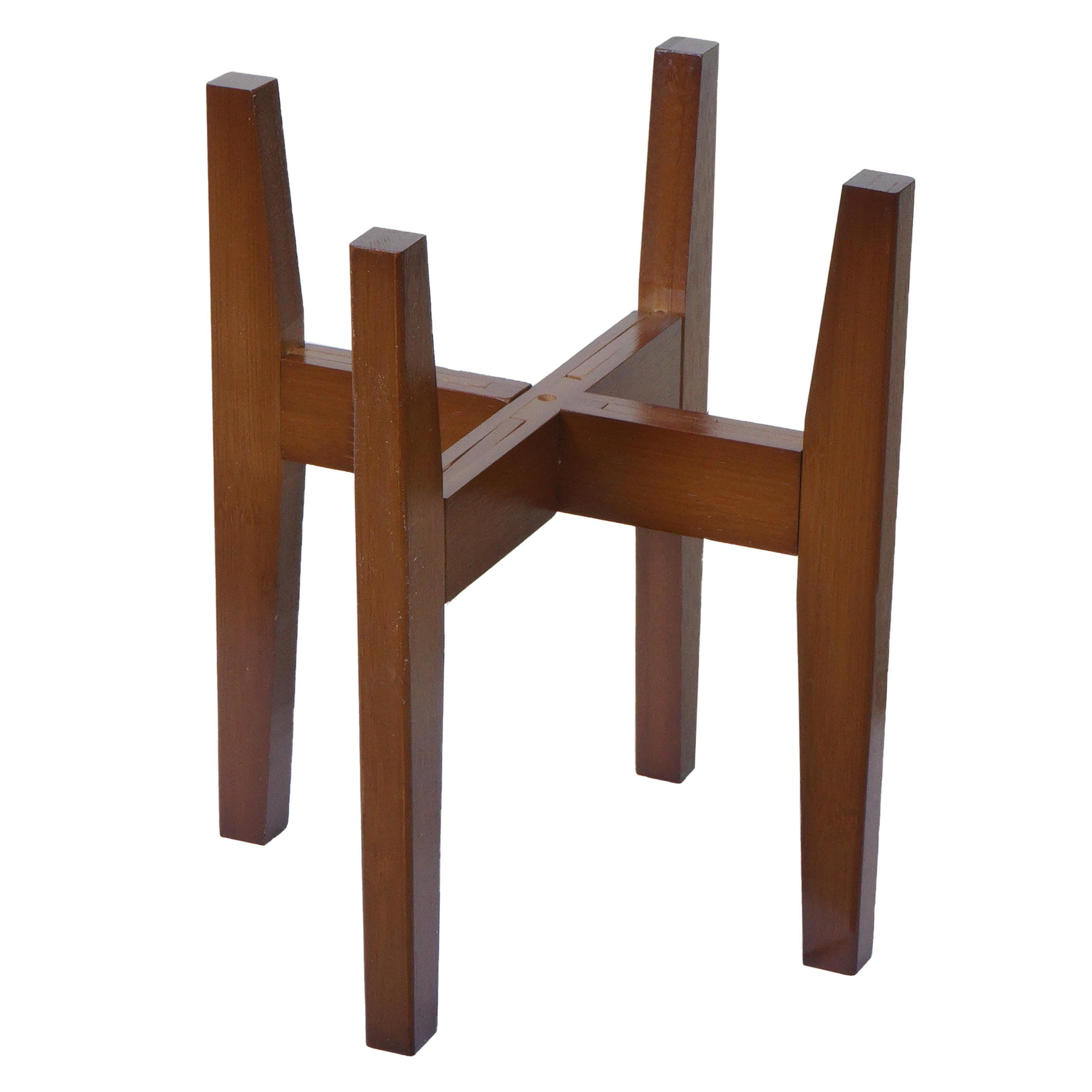 PFLANZENSTÄNDER Braun - Braun, Holz (37/37/30cm) - MCW