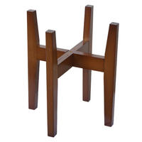 PFLANZENSTÄNDER Braun - Braun, Holz (37/37/30cm) - MCW