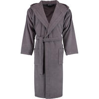BADEMANTEL UNISEX KAPUZE BARONESSE ZINN - 02 - Grau, Textil (Lnull) - Rhomtuft