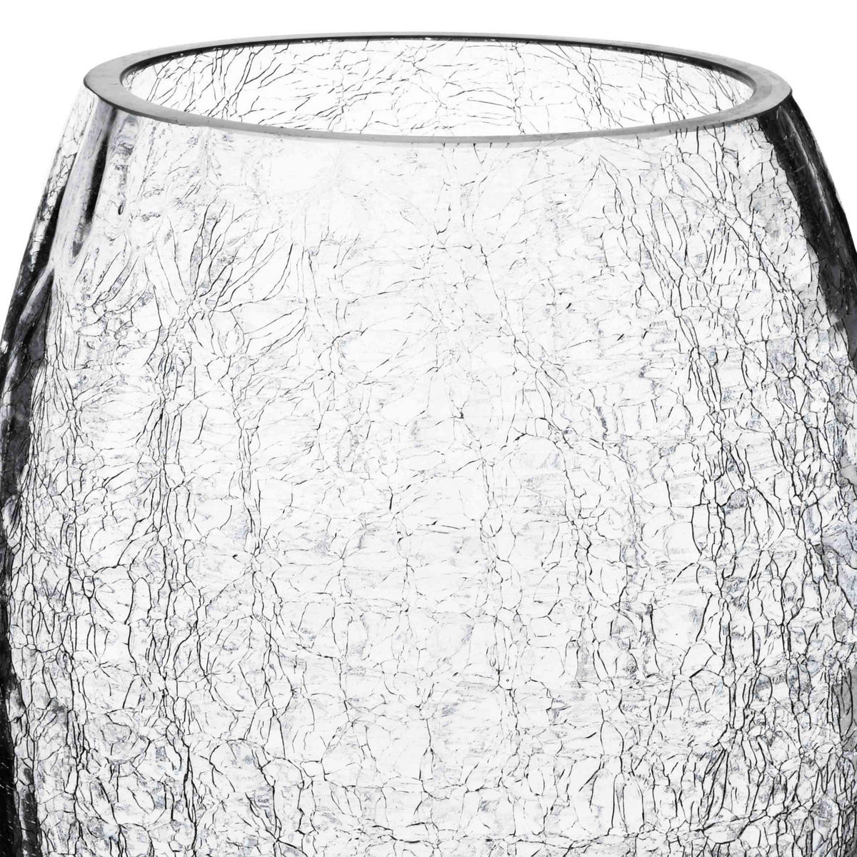 VASE Serenite Transparent 13/13/15 cm Glas - Transparent, Glas (15cm) - Mondex