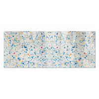 GLASPLATTE für Kamin 125x50 cm - Weiß, Glas (125/50/0.4cm) - TULUP