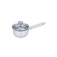 STIELTOPF Silber 31/14/9.5 cm MR351014S - Silberfarben, Metall (14cm) - Maestro 