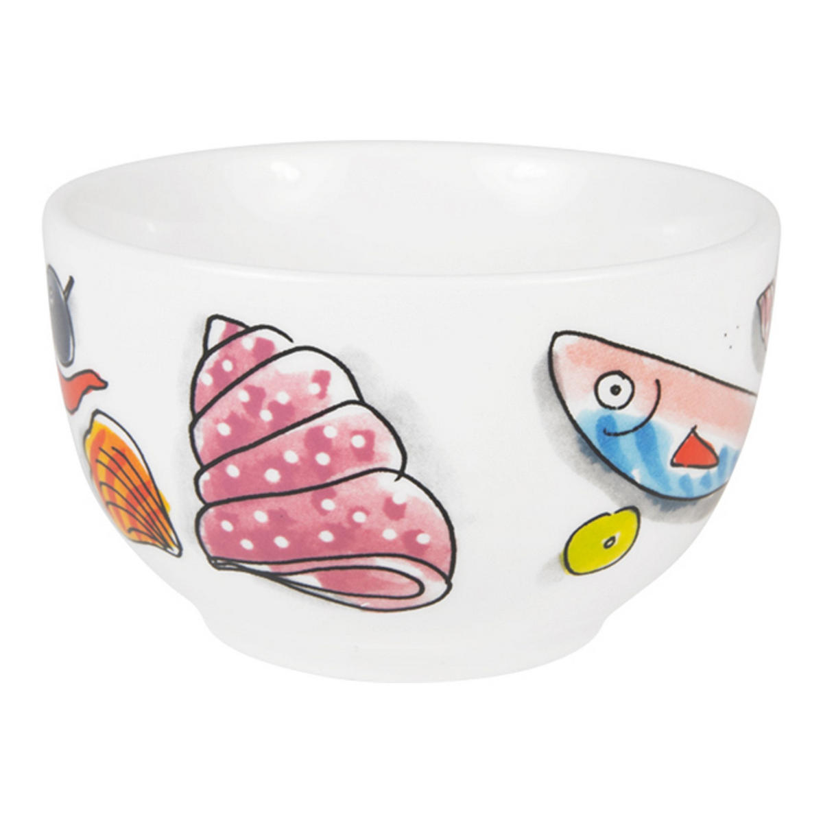 SCHALE Sommerabend in Bunt - 8cm - Multicolor, Keramik (8.7/5.5/8.7cm) - Blond Amsterdam