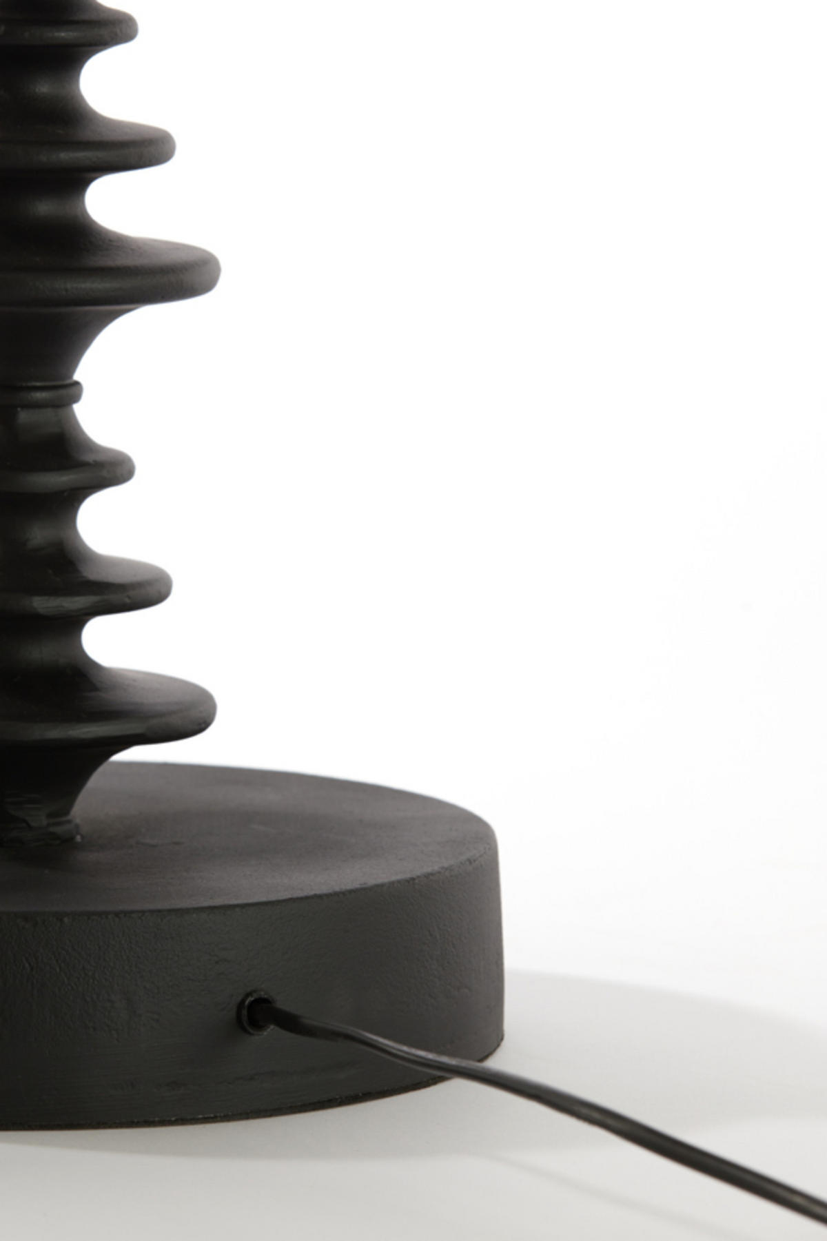 STEHLEUCHTE Stevie Schwarz Ø25/142 cm - Schwarz, Metall (25/25/142cm) - Light & Living