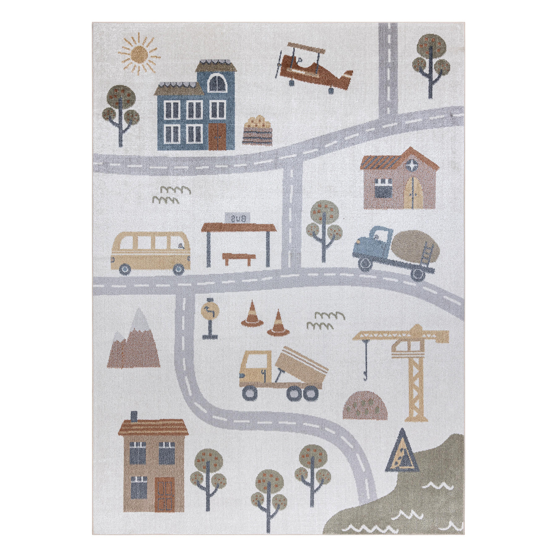 TEPPICH Bono 180/270 cm - Creme, Textil (180/270cm) - rugsX