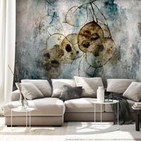 VLIESTAPETE Grün 250/175 cm - Grau/Grün, Textil (250/1cm) - KUNSTLOFT