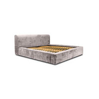 POLSTERBETT aus Polstermaterial Pedrosa 140x200 cm, Dunkelgrau - Dunkelgrau, Textil (140/200cm) - Fedve