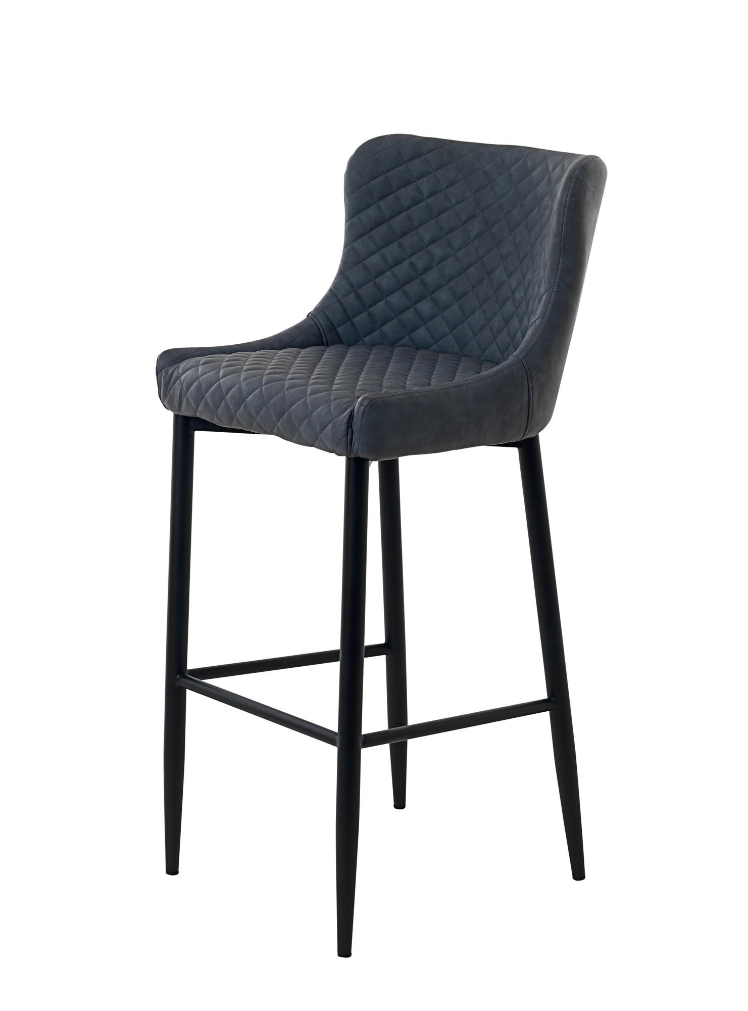 BARHOCKER grau - Grau, Holzwerkstoff (48/105/57cm) - ebuy24