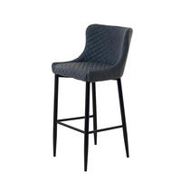 BARHOCKER grau - Grau, Holzwerkstoff (48/105/57cm) - ebuy24