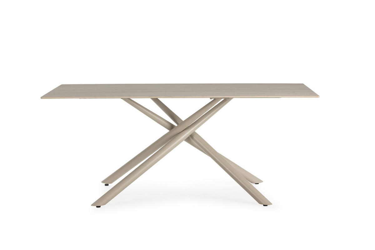 ESSTISCH Tori Beige 180/90/76 cm - Beige, Holz (180/90/76cm) - Drawer