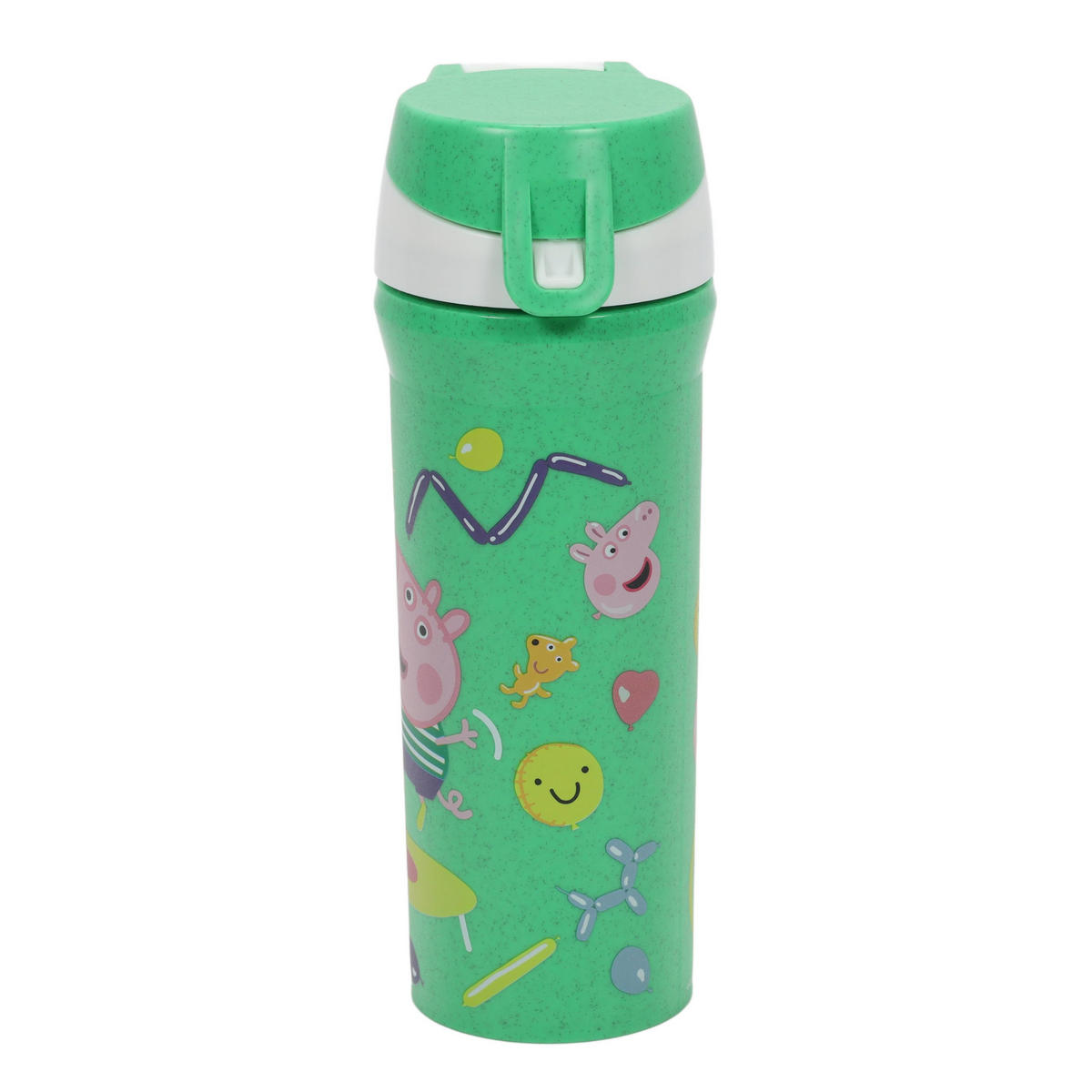 TRINKFLASCHE Peppa Pig Pop 500 ml - Grün, Kunststoff (500L)