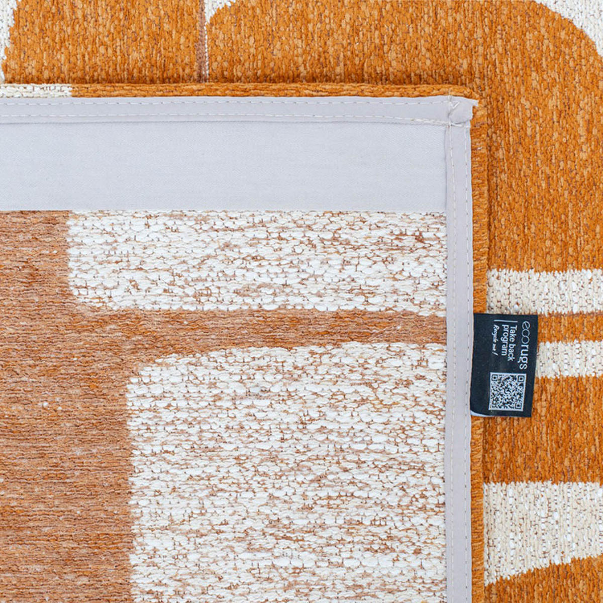 TEPPICH Curry Craft Papercut 80/250 cm - Gelb, Kunststoff/Textil (80/250cm) - Louis De Poortere