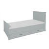 KINDERBETT Melody 200/90 - Grau, Holzwerkstoff (90/200cm) - RAUMHIRSCH FURNITURE
