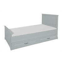 KINDERBETT Melody 200/90 - Grau, Holzwerkstoff (90/200cm) - RAUMHIRSCH FURNITURE
