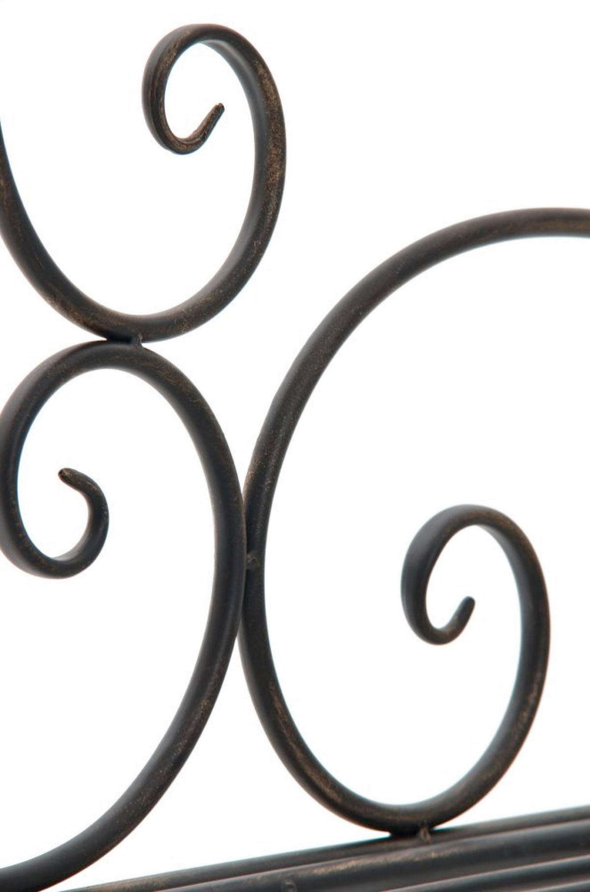 GARTENBANK Karina bronze - Braun, Metall (156/46/78cm) - TPFGarden