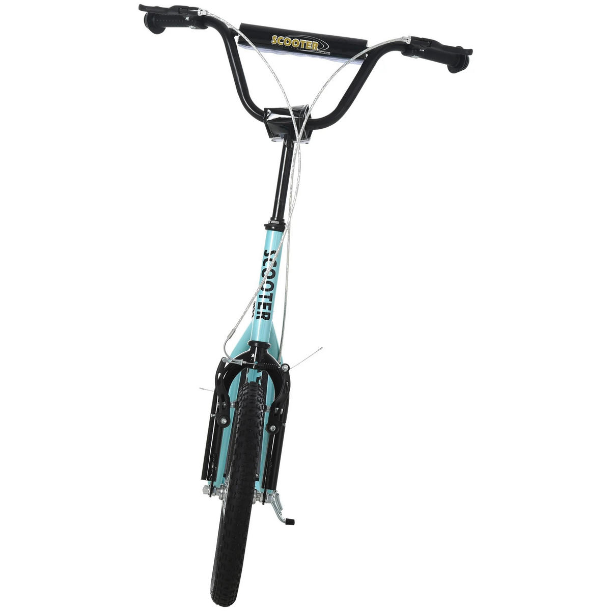 TROTTINETT Luis Rot/Blau Stahl 135/58/88-94 cm - Blau, Kunststoff/Metall (94/135/58cm) - Jamb