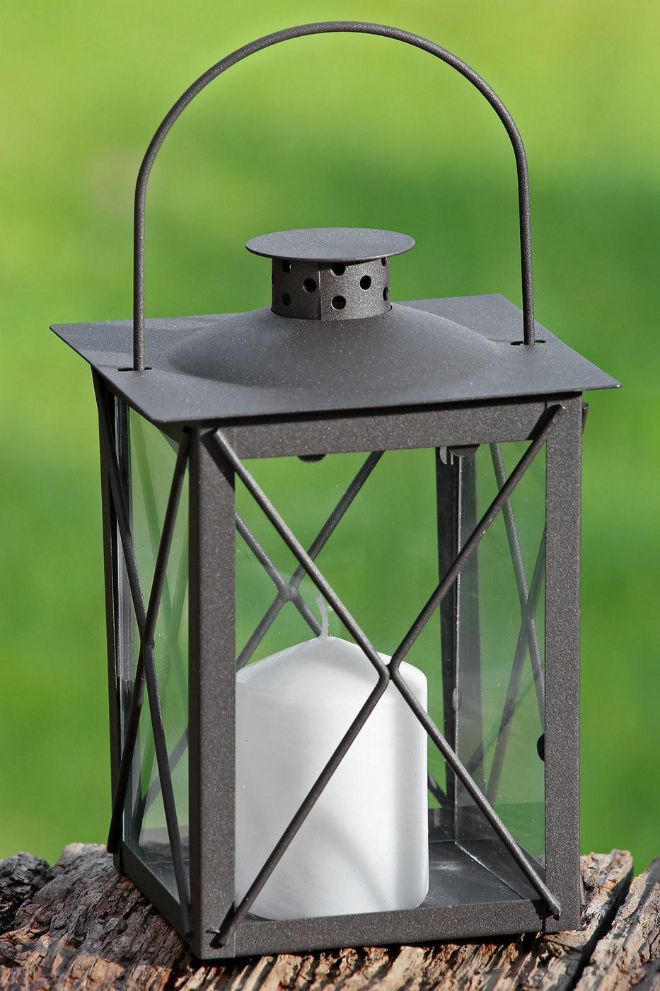 LATERNE Farol aus Metall - Braun, Metall (14/20/14cm) - Boltze Home
