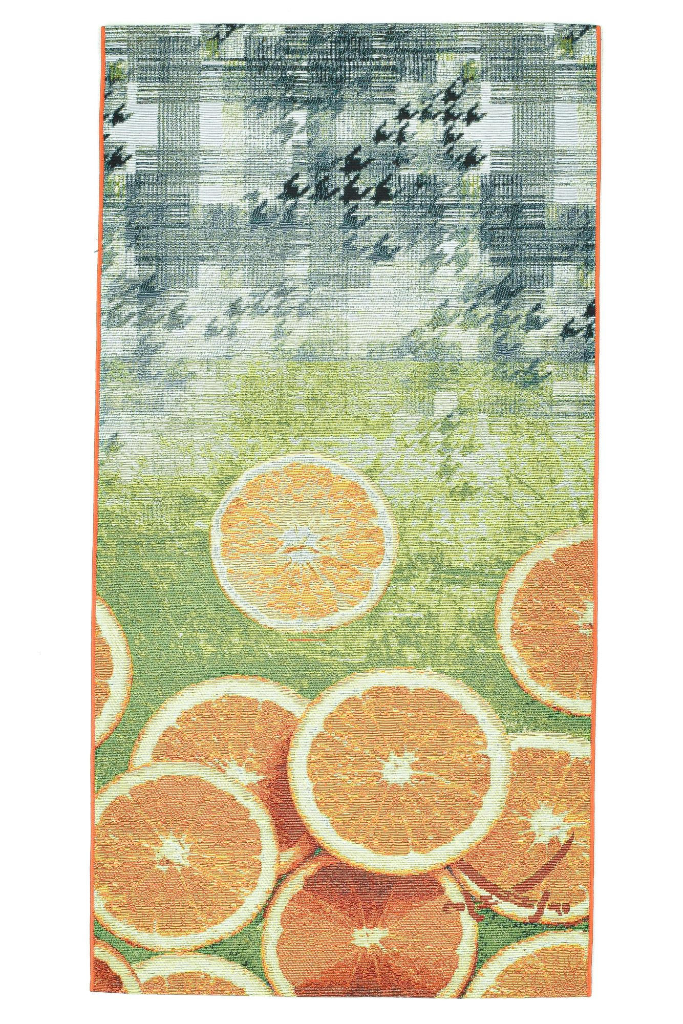 Sansibar Sylt Outdoorteppich Mehrfarbig 100x200 cm