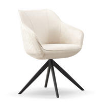 ARMLEHNSTUHL KATJA Grau - Grau, Textil/Metall (57/82/62cm) - B&D Home