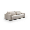 SOFA mit Schlaffunktion Krewitz, Hellgrau - Hellgrau, Textil (238/70/105cm) - Meblito