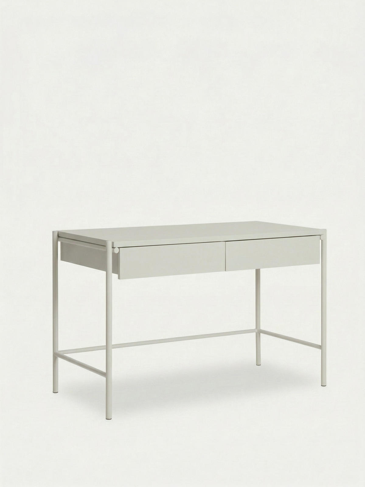 SCHREIBTISCH Dalia Grau 60 x 120 - Grau, Holzwerkstoff (120/60/78cm) - Kenay Home