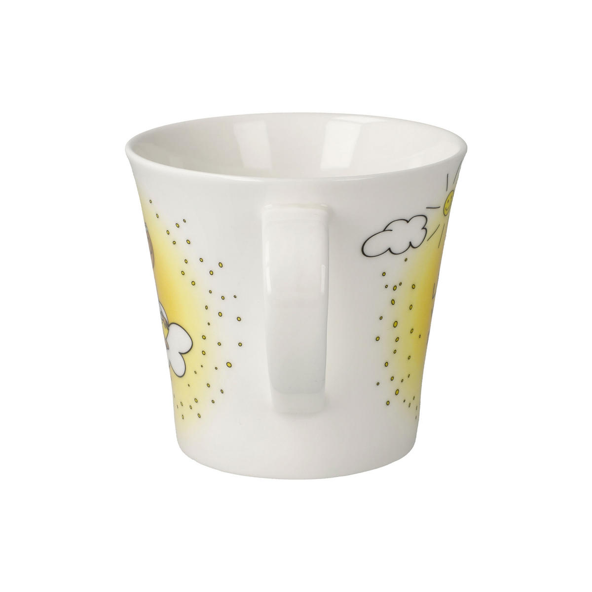 TEETASSE Der kleine Yogi - Dein Lächeln, Fine Bone China, Bunt, 350 ml - Multicolor, Keramik (0.35L) - Goebel