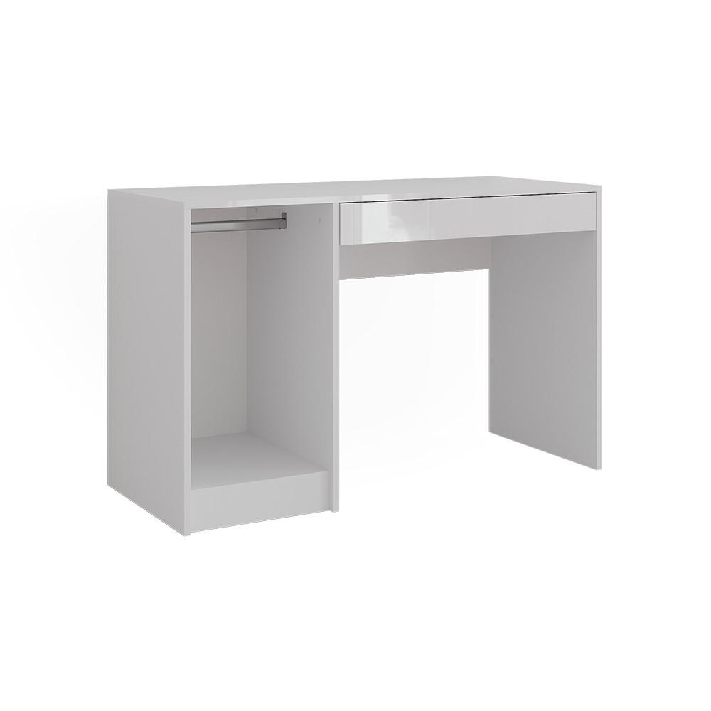 TOALETNÍ STOLEK Sherry Bílá/bílý vysoký lesk - vysoce lesklá bílá, kompozitní dřevo (119.8/76/50.1cm) - Vicco