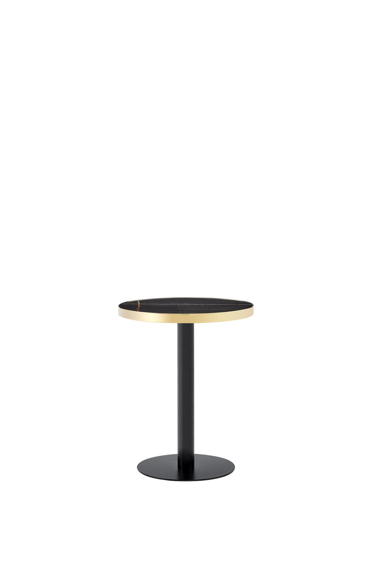 BEISTELLTISCH Schwarz, 60/60/74 cm - Schwarz, Holzwerkstoff (60/60/74cm) - PANGIVO