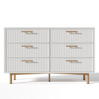 KOMMODE Weiß 120/40/75 cm - Weiß, Holzwerkstoff (120/40/75cm) - PANGIVO