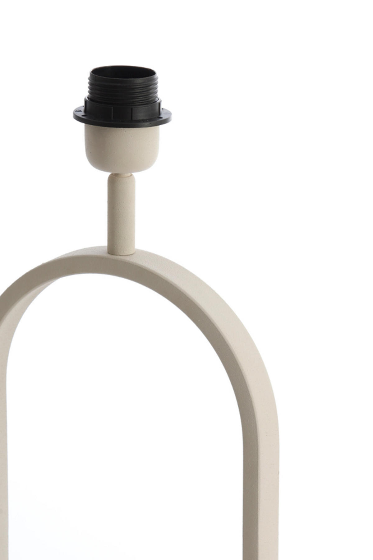 LAMPENFUSS Jamiri Weiß 20/10/45 cm - Weiß, Metall (20/10/45cm) - Light & Living