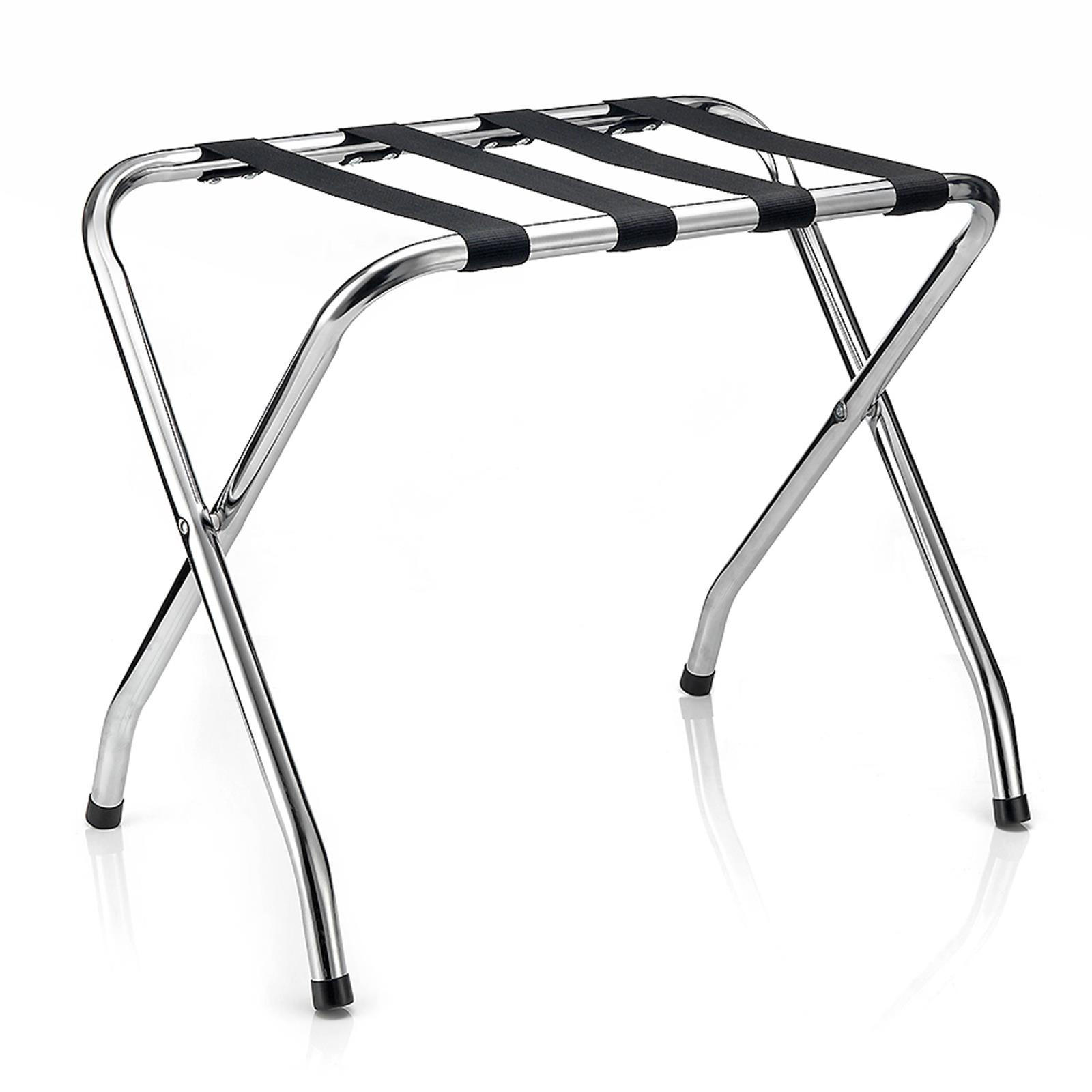 KOFFERSTÄNDER LUGGAGE - Chromfarben, Metall (67/54/40cm) - CARO-Möbel