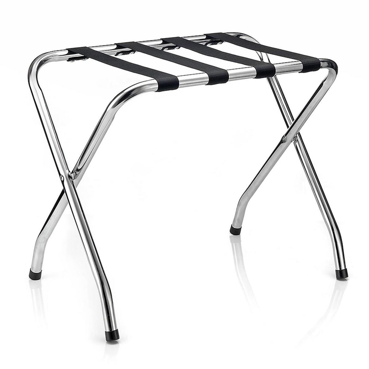 KOFFERSTÄNDER LUGGAGE - Chromfarben, Metall (67/54/40cm) - CARO-Möbel