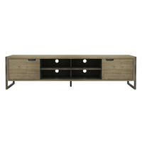 TV-LOWBOARD FLOW Beige 200x45x50 cm - Beige, Holz (200/50/45cm) - FURNLUX