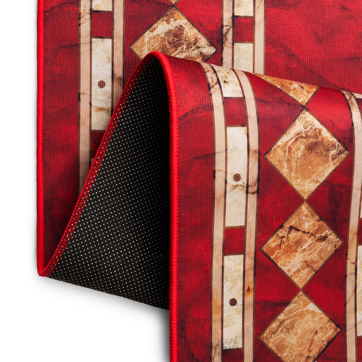TEPPICH NORA Rot 140/200 cm - Rot, Textil (140/200cm) - Tapiso