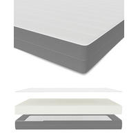 KALTSCHAUMMATRATZE 7 Zonen Höhe 17 cm 140 x 200 cm - Weiß, Textil (140/200cm) - Schlaftroll