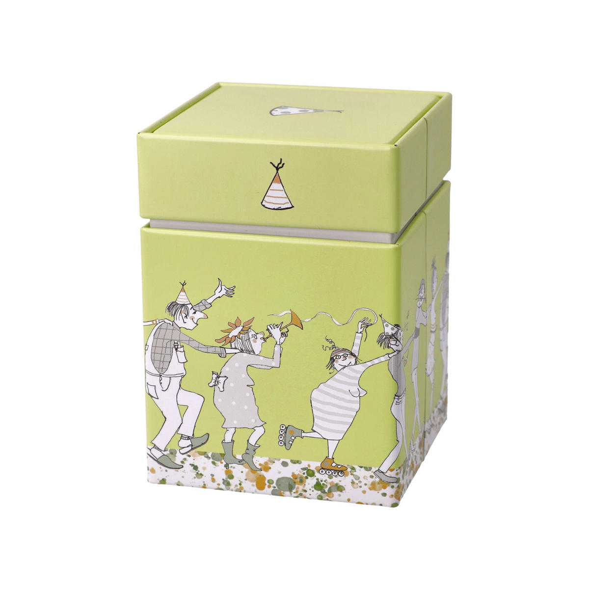 TEEDOSE Barbara Freundlieb - Das beste Alter, Metall, Bunt, 0.6 L - Multicolor, Keramik (7.5/11/7.5cm) - Goebel