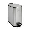 MÜLLEIMER ST5 5L Silber - Silberfarben, Metall (14/28/29cm) - SVITA