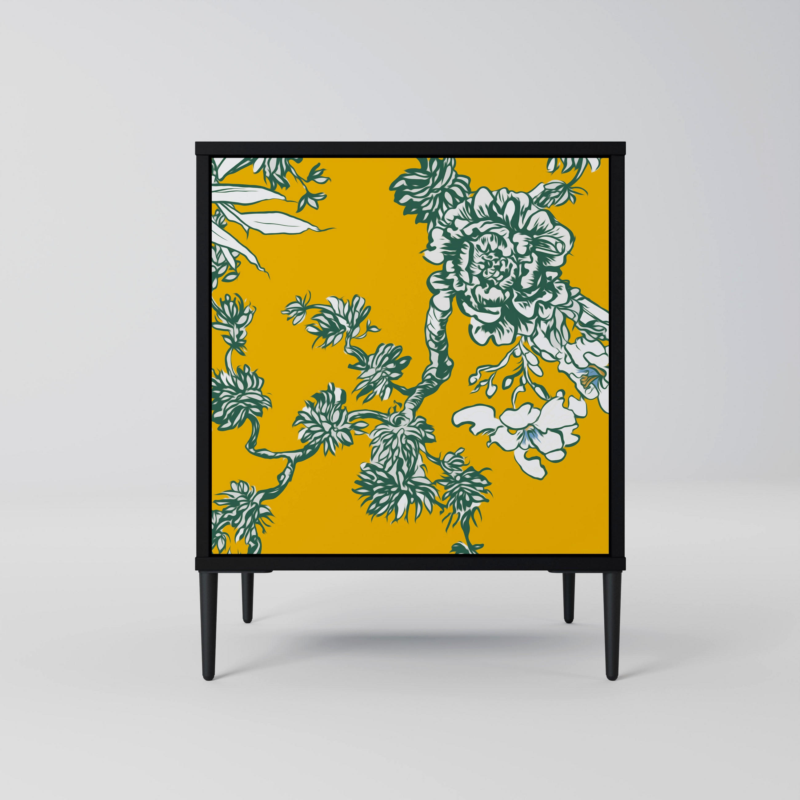 SpaceRebels Sideboard Schwarz 57.5x72.5x42 cm