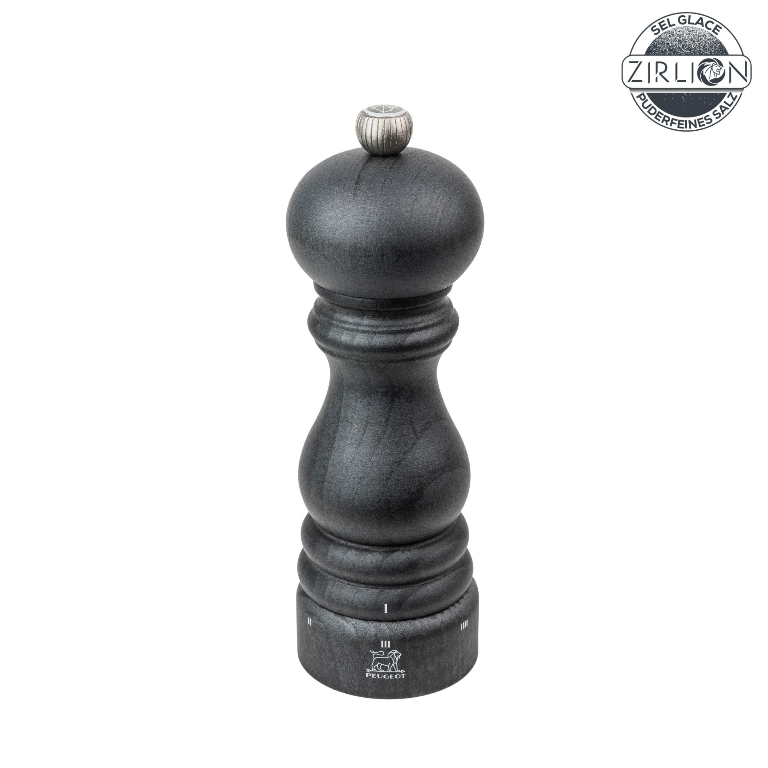 SALZMÜHLE Paris uSelect 18cm Buchenholz Graphit Zirkonia-Mahlwerk - Grau, Holz (5.9/18/5.9cm) - PEUGEOT