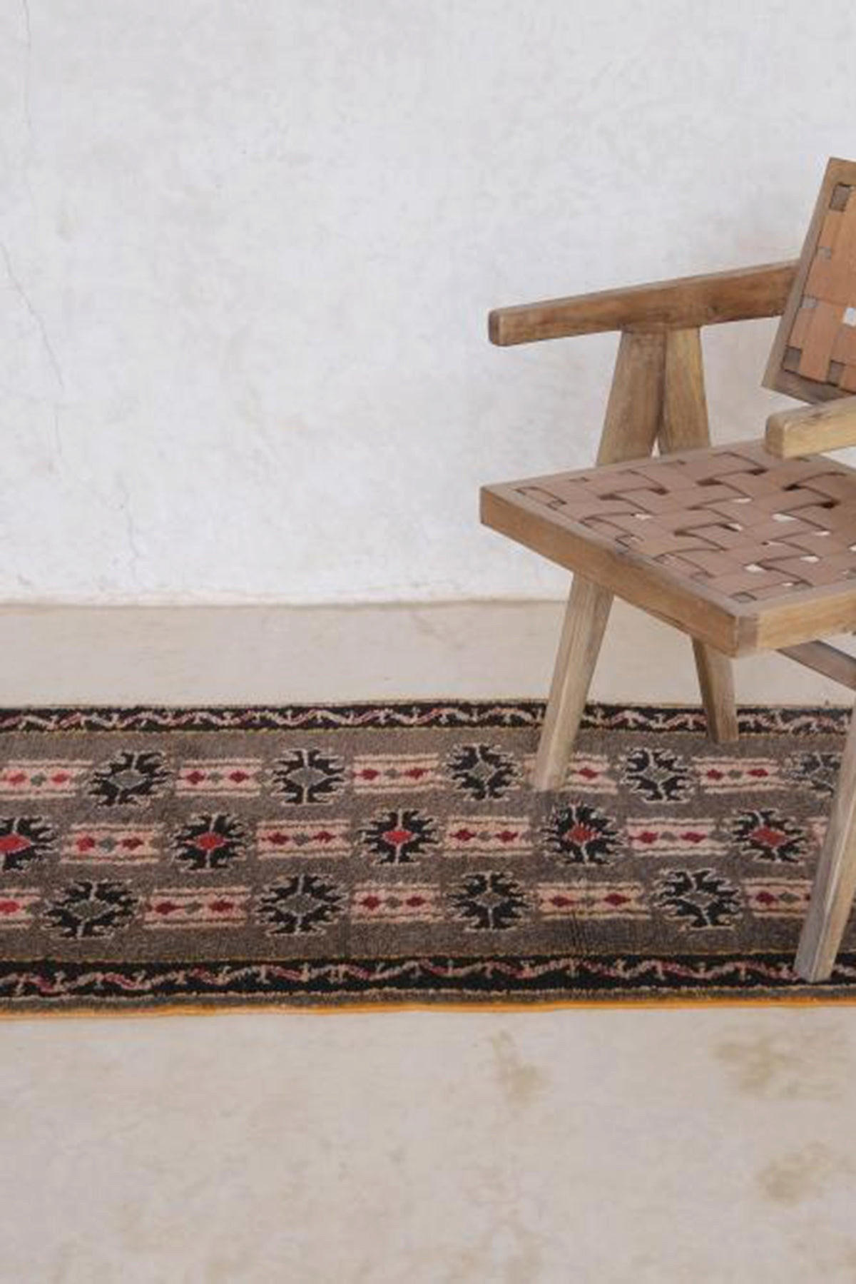 BERBERTEPPICH aus reiner Wolle 80x 180 cm - Grau, Naturmaterialien (80/180cm) - AFK Living