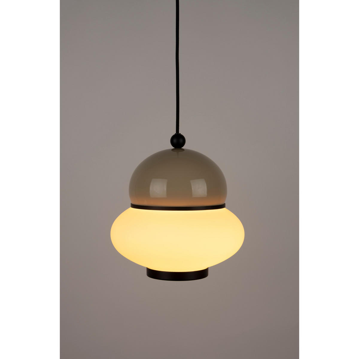 PENDELLEUCHTE Bumble Beige M - Beige, Metall (25.4/26/25.4cm) - Zuiver