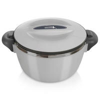 LUNCHTHERMOSKANNE Termo Edelstahl 900 ml - Grau, Kunststoff (22/10.5/18cm) - Orion 