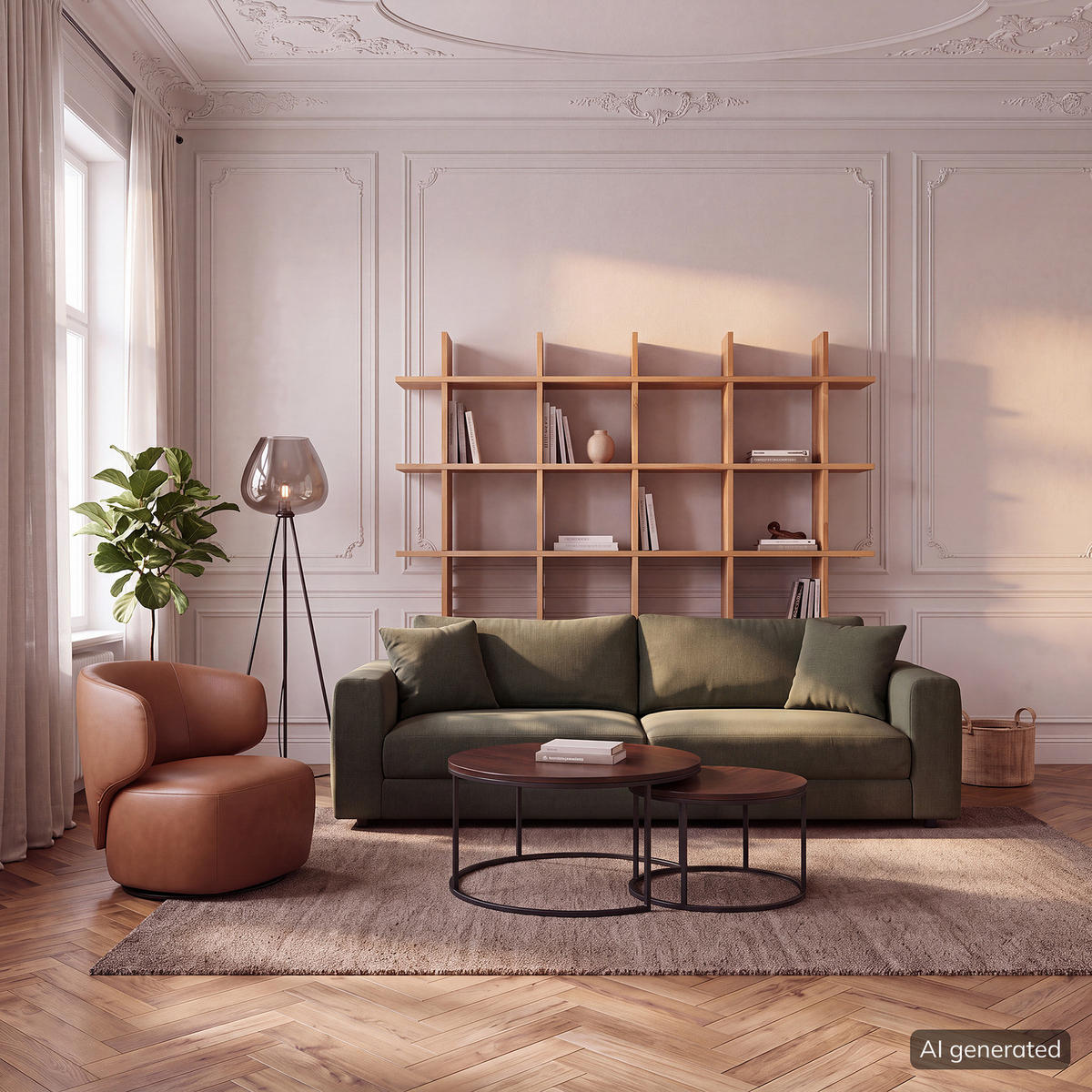 3-SITZER SOFA - Schwarz/Grün, Holz/Kunststoff (238/79/106cm) - home24
