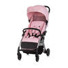 BUGGY Illusion rosa klappbar, verstellbare Fußstütze, Federung, Korb - Rosa, Metall (67/40/102cm) - Chipolino
