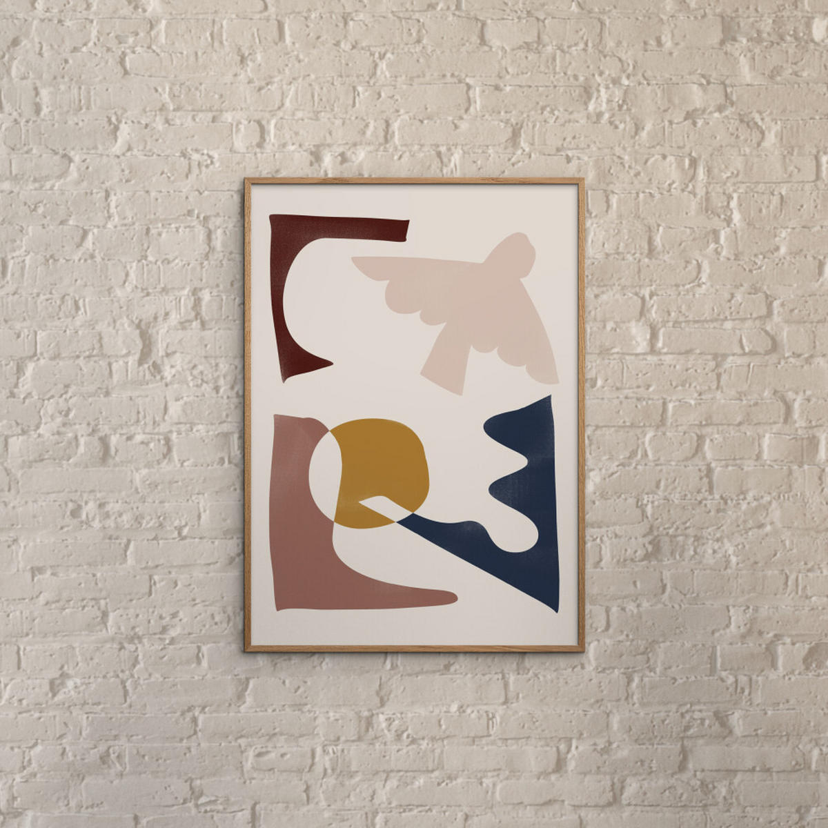 POSTER Affordable Art Prints - Melloi - Multicolor, Papier (30/40/0.1cm) - Poster&Frame