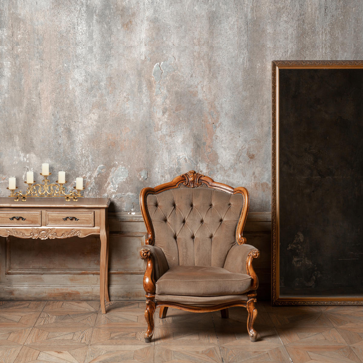 KERZENSTÄNDER - Weiß, Metall (59/20/9.5cm) - Relaxdays