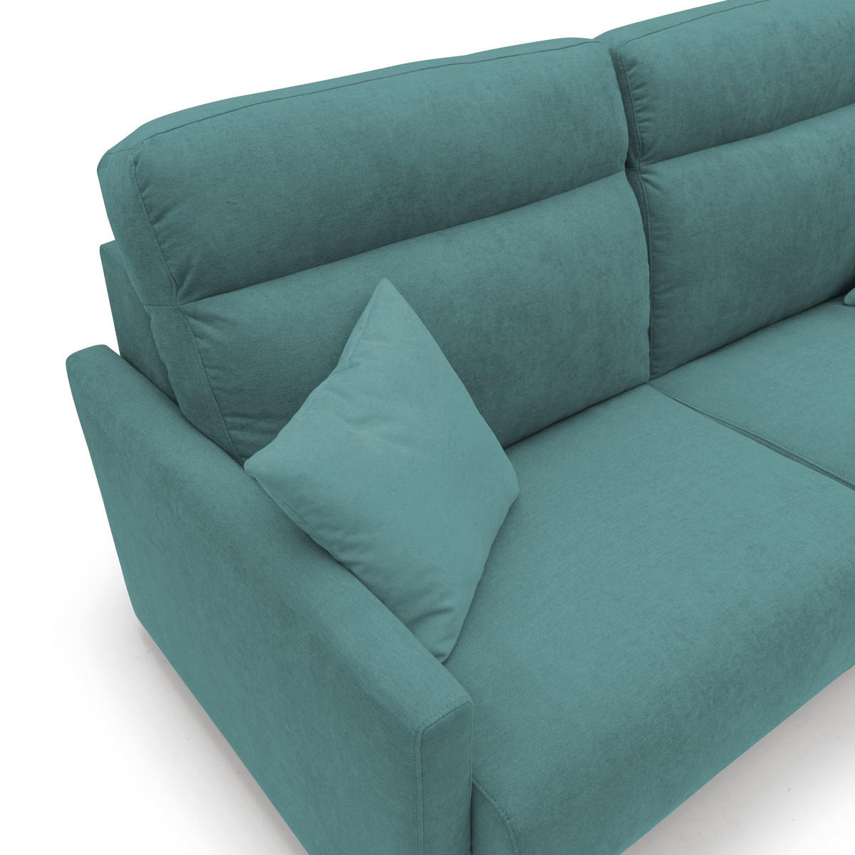 SCHLAFSOFA Margot - Petrol, Textil (176/102/97cm) - Divani.store