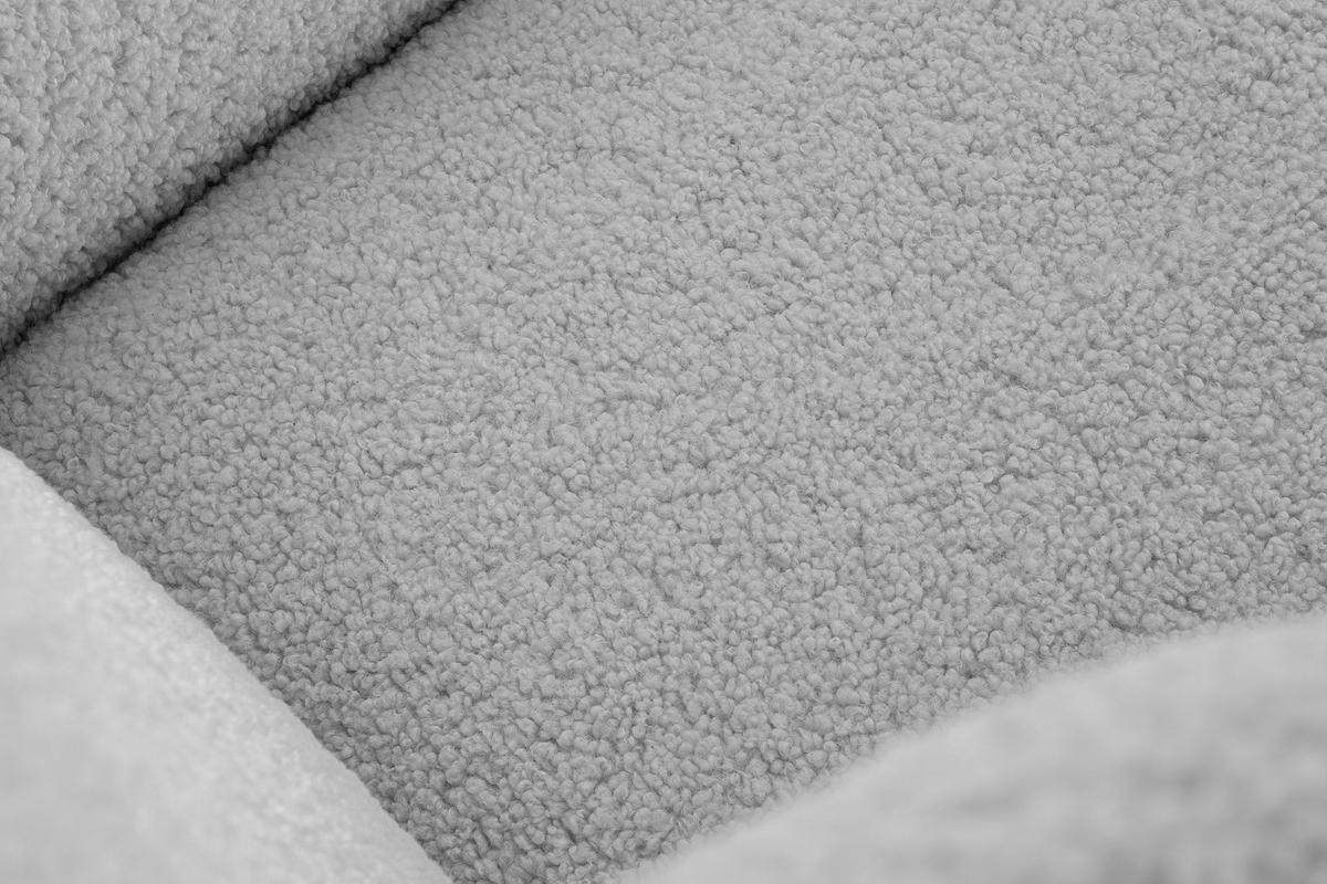 SCHAUKELSESSEL TULES mit Tasche für kleine Gegenstände, grau - Eichefarben/Grau, Eichenholz/Holzwerkstoff (80/105/105cm) - KONSIMO®