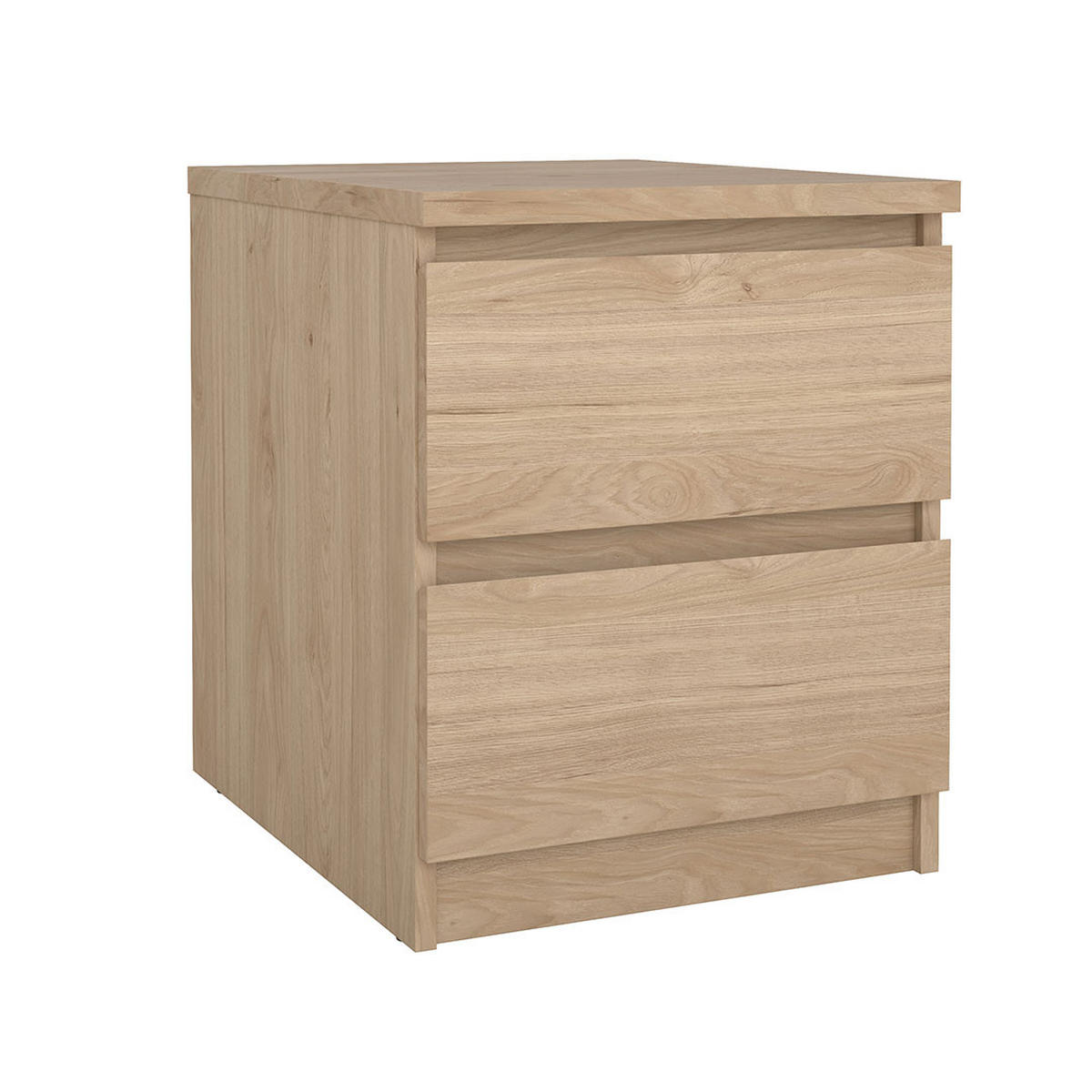 NACHTTISCH, Naia, Eiche, Holzwerkstoff, 41 x 50 x 50 cm - Eichefarben, Holzwerkstoff (41/50/50cm) - ebuy24